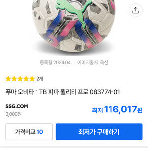 푸마 ORBITA TB FIFA 축구공 5호