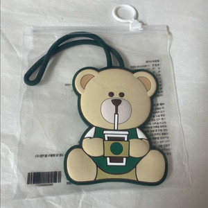 스타벅스 베어리스타 네임택 러기지택 새제품