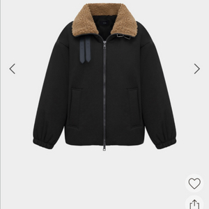 R2W 킹슬리 오버사이즈 레더 버클 패딩