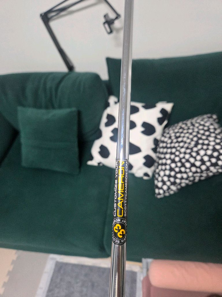 스카티 카메론 팬텀 X 5.5 퍼터 33인치 아쿠쉬네트정품 판매합니다 이미지