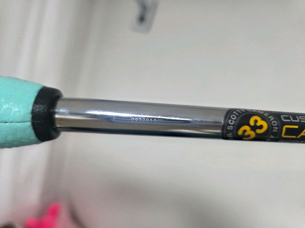 스카티 카메론 팬텀 X 5.5 퍼터 33인치 아쿠쉬네트정품 판매합니다 이미지