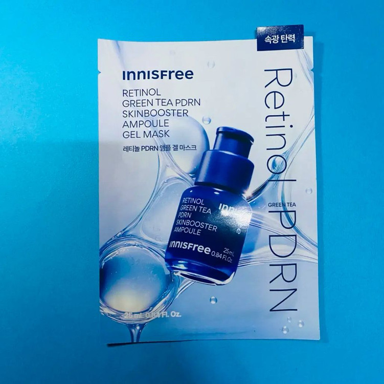 [새제품]이니스프리 레티놀/PDRN 앰플 겔마스크10매 이미지