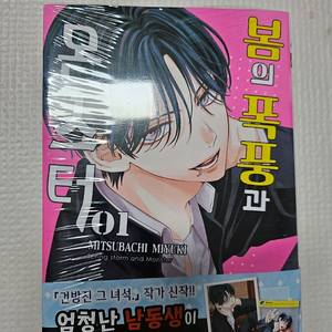 봄의폭풍과 몬스터 1권 초판 미개봉