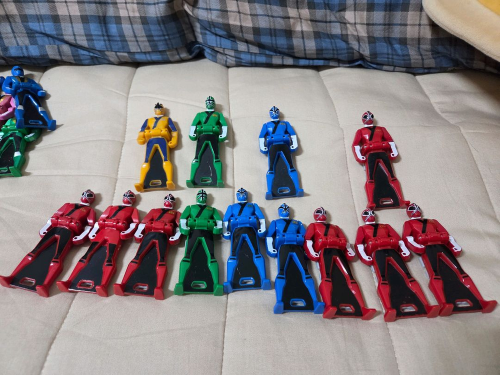 파워레인저 캡틴포스 고카이쟈 레인저키 세트판매 이미지