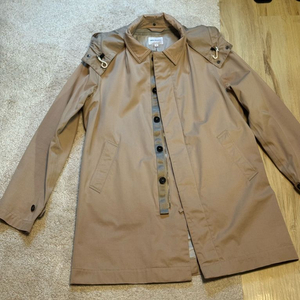 M 노스프로젝트(Norse Project) 면 후드 트렌치코트