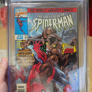 스파이더맨 #248 cgc8.5