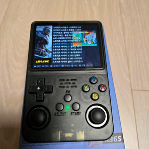 휴대용 레트로 게임기 r36s 한글롬 한방팩 새상품