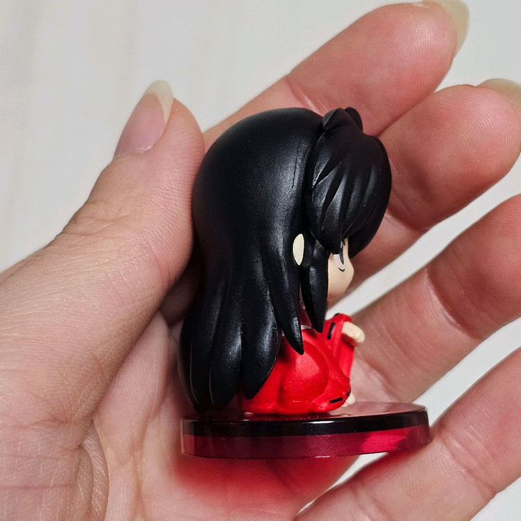 이누야샤 오스와리 2탄 흑발, 검은머리 가챠 미니피규어--1