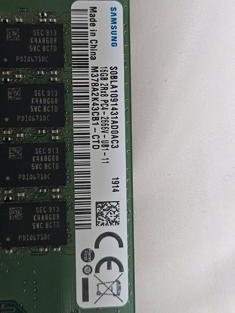 삼성 DDR4 16GB 메모리 2666v--1