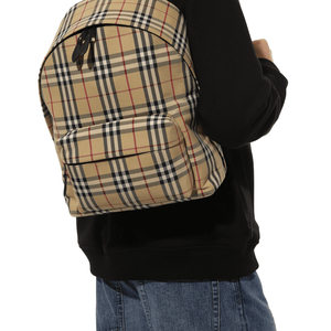 버버리 빈티지 체크 백팩 8084113