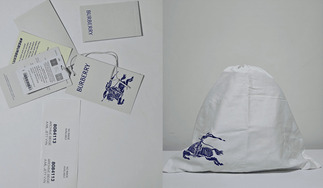 버버리 빈티지 체크 백팩 8084113 이미지