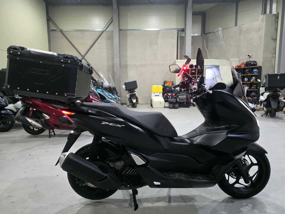 블박2채널 혼다 PCX125 21년식 4천km 소모품올교환 점검완료:)--4