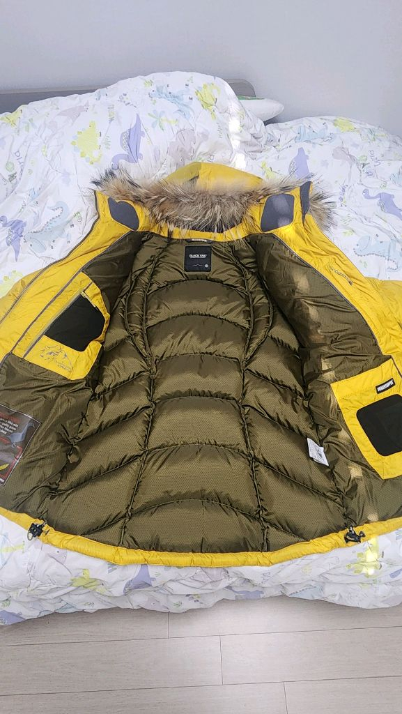 블랙야크 방수 구스다운 패딩 90 이미지