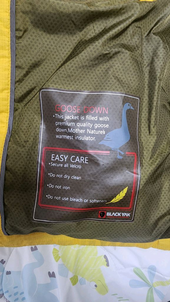 블랙야크 방수 구스다운 패딩 90 이미지