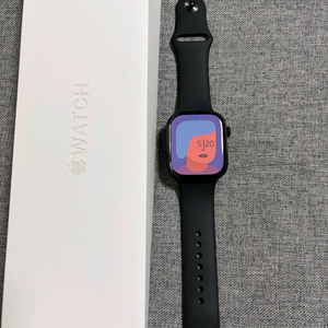 애플워치 11 46mm 제트블랙 s급 판매합니다