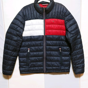 [XXL] 타미힐피거 경량 패딩점퍼 트리컬러572