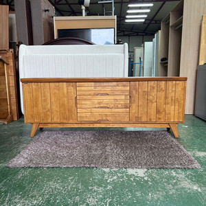 파로마가구 통원목 거실 장 티비테이블(전시)