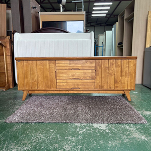 파로마가구 통원목 거실 장 티비테이블(전시)