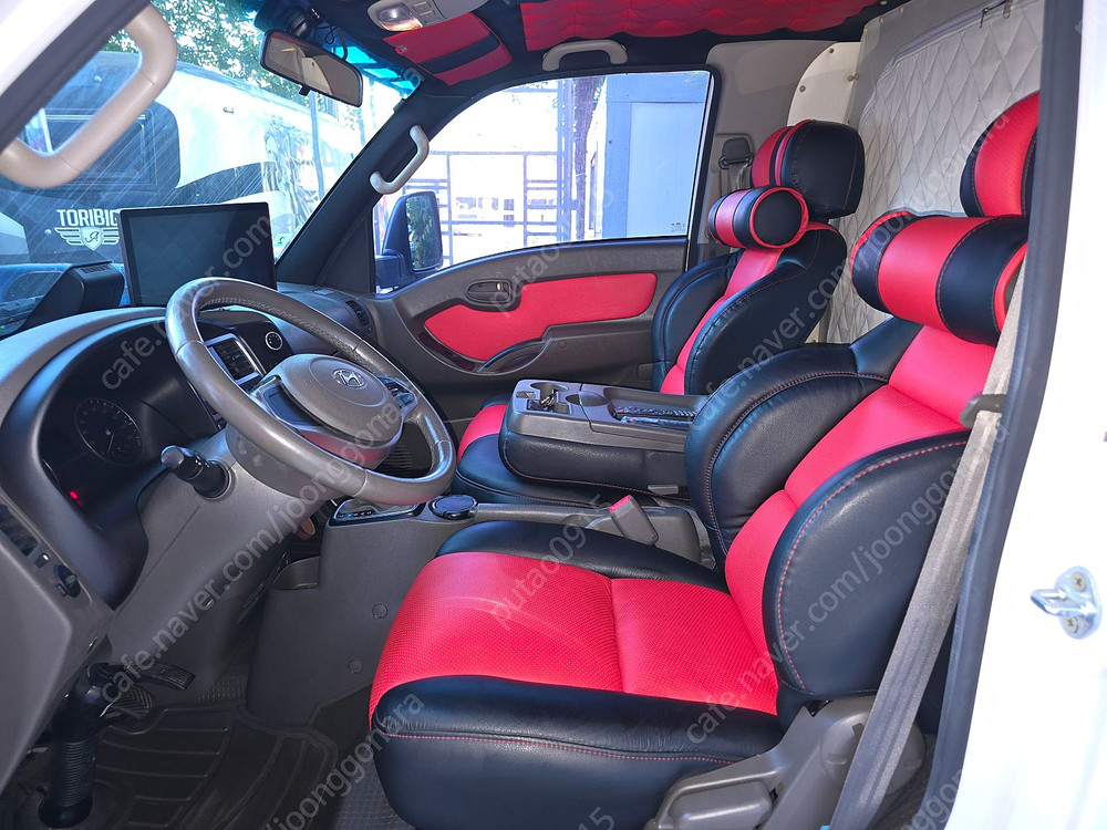 포터2 다온포스650 캠핑카 이미지