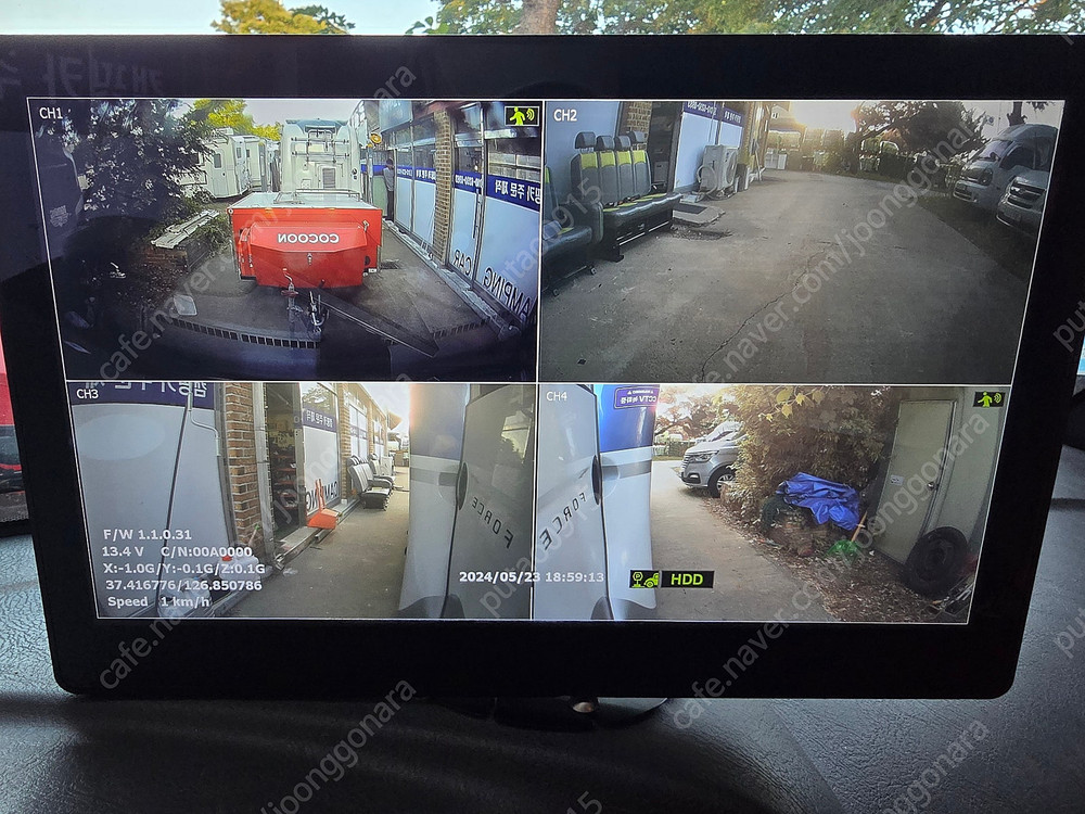 포터2 다온포스650 캠핑카 이미지