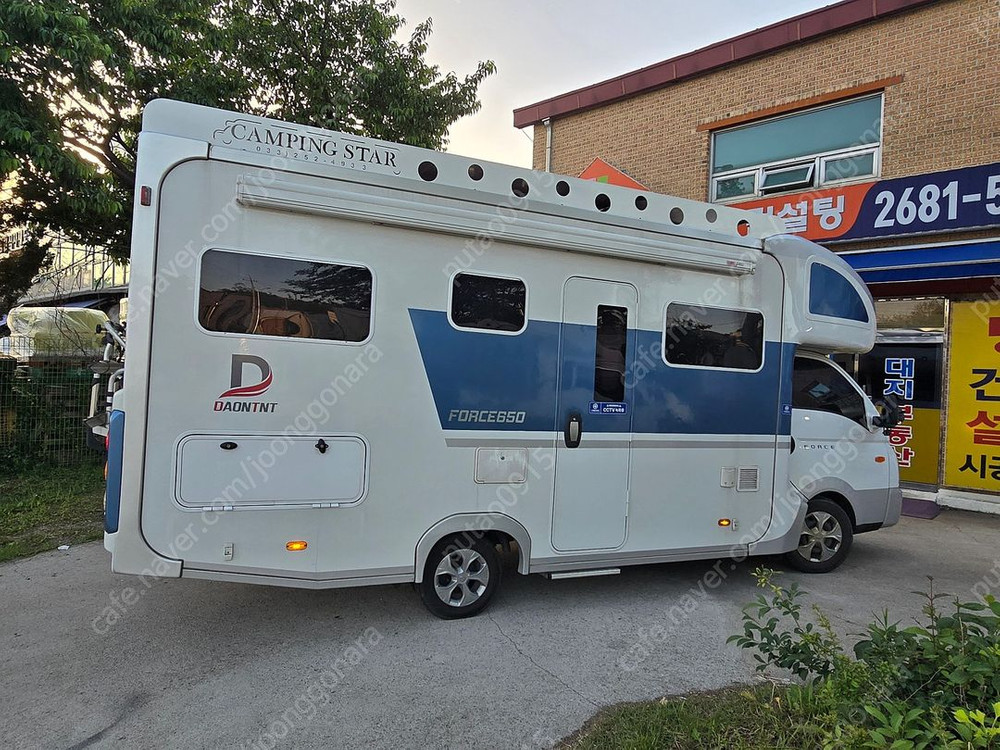 포터2 다온포스650 캠핑카 이미지