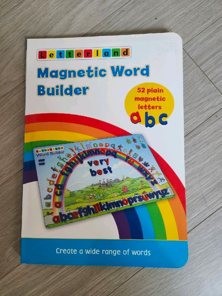 Letterland Magnetic Word Builder 자석 영어단어 교구--0