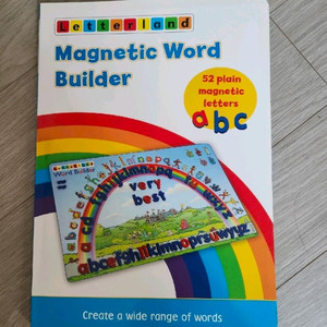 Letterland Magnetic Word Builder 자석 영어단어 교구