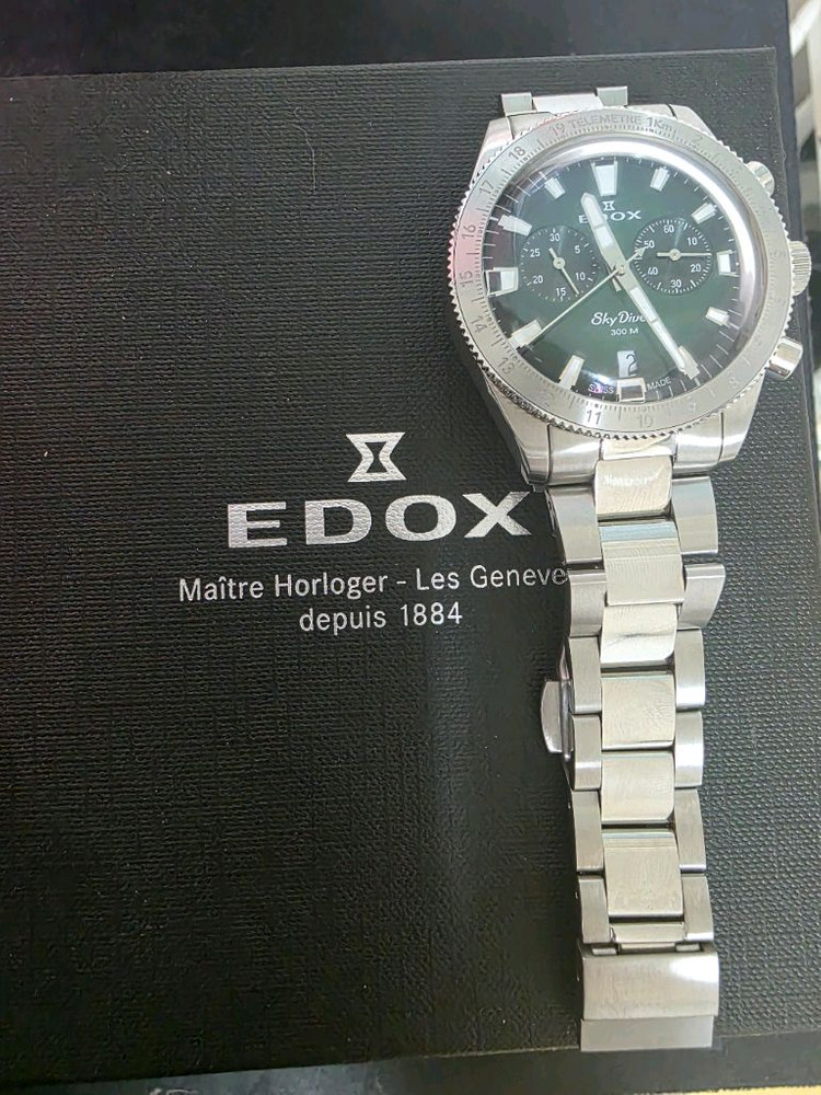 EDOX 에독스 스카이다이버 리미티드 남자시계팝니다--1
