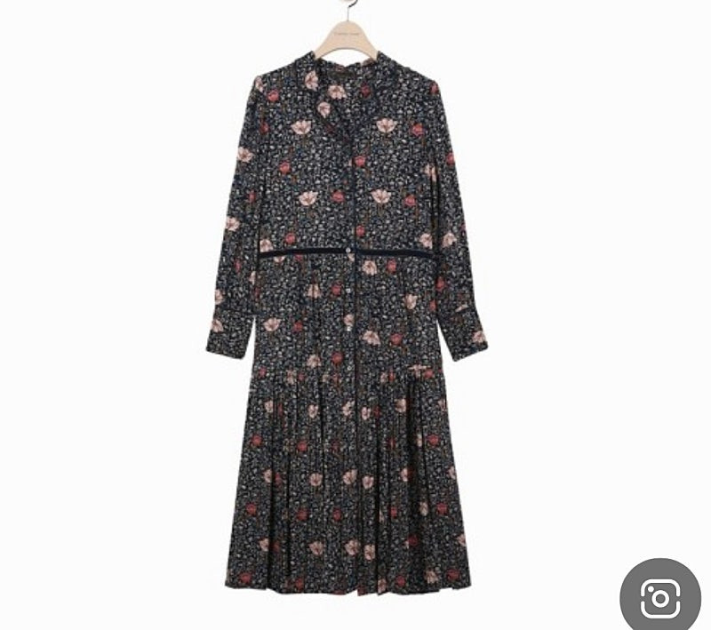 미착용 새옷 S 로브형 레이온원피스 써스데이아일랜드 t188mop241w--7