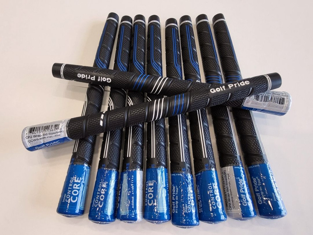 골프프라이드 CP2 블루 스탠다드 사이즈 10개 이미지