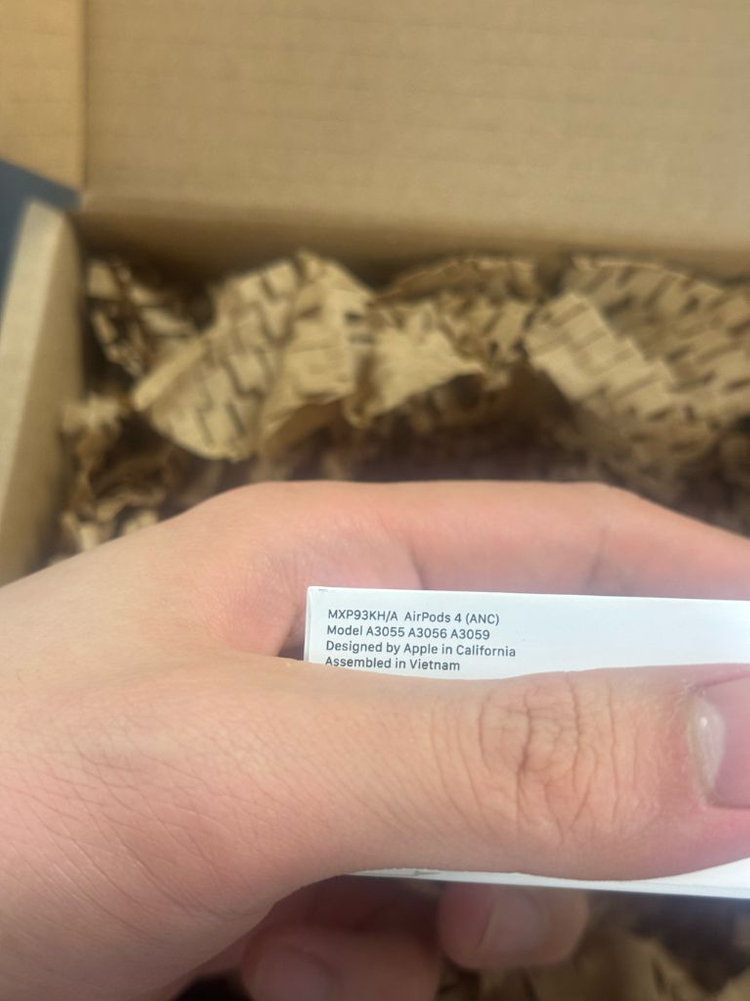 애플 에어팟4 액티브노이즈캔슬링 ANC 미개봉 새제품--1