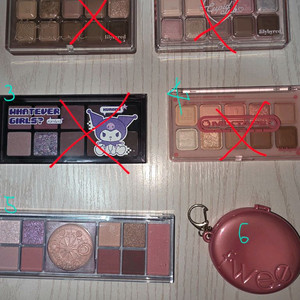 급처) 미사용 & 사용감 거의없는 아이팔레트