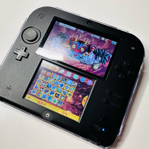 닌텐도 2DS 식빵 블랙 국내 정발판 64GB 완료 판매 (3DS)
