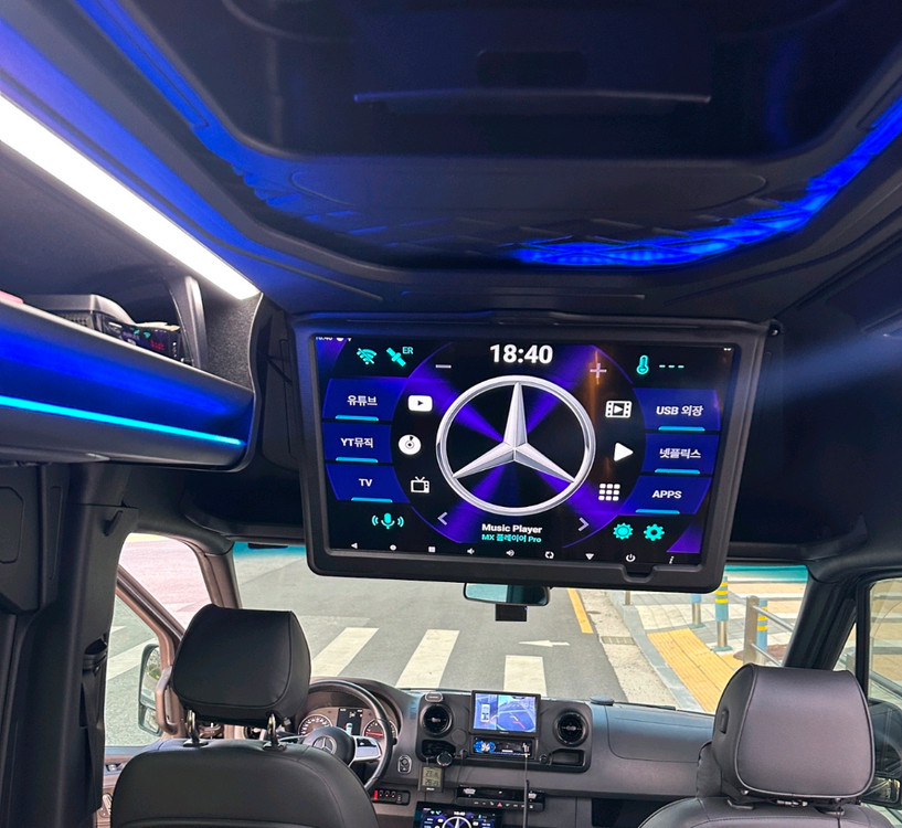 W907 벤츠 스프린터 519 엑스트라 롱바디 15/16인승 에스모터스 출고차량 판매합니다.--5