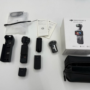 DJI 오즈모포켓3 크리에이터 콤보 + 블랙 프로미트스 필터