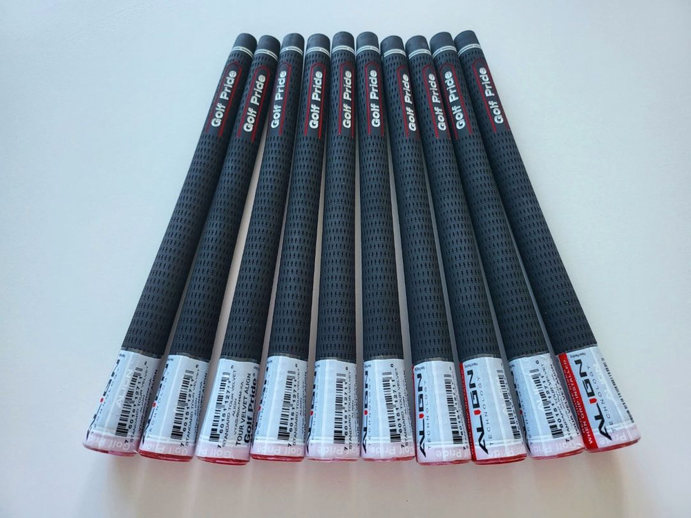 골프프라이드 투어벨벳 얼라인 골프그립 10개 이미지