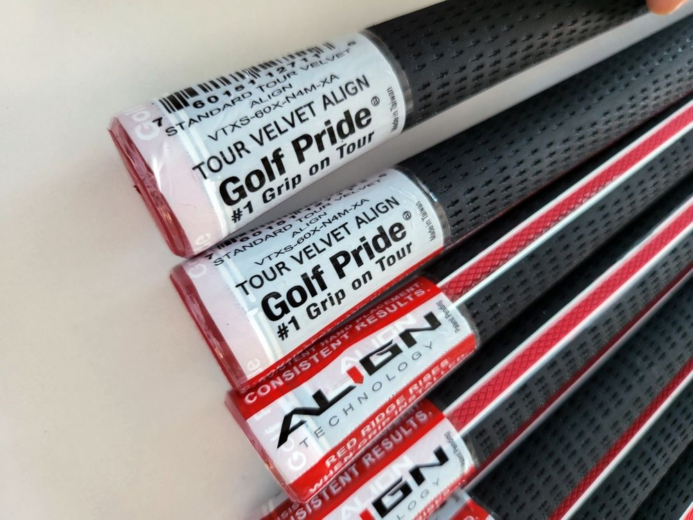 골프프라이드 투어벨벳 얼라인 골프그립 10개 이미지