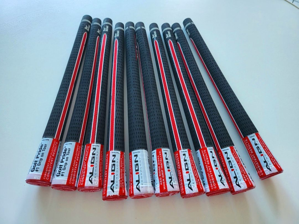골프프라이드 투어벨벳 얼라인 골프그립 10개 이미지