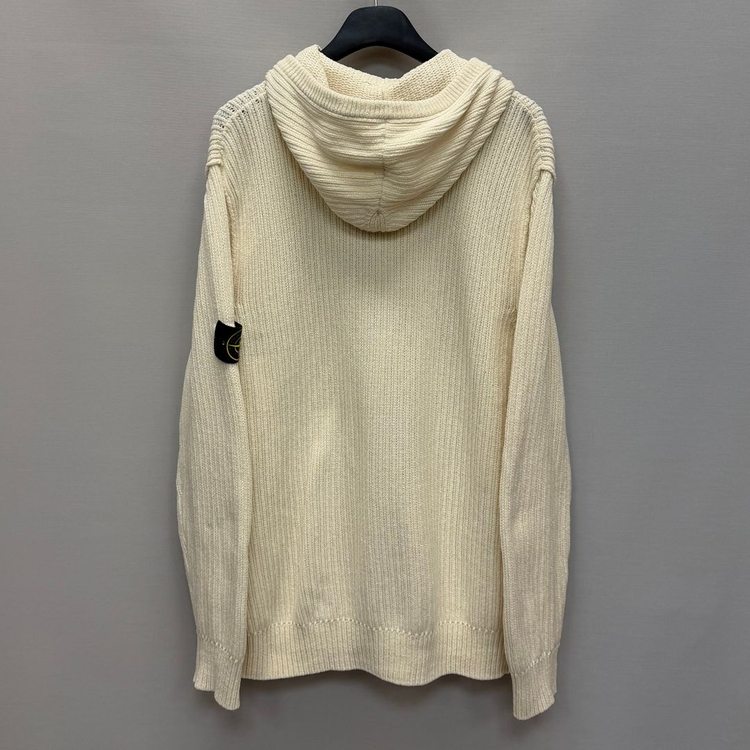 스톤아일랜드 와펜패치 반집업 후드 니트 ( 110 ) 이미지