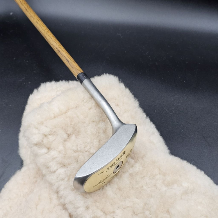 캘러웨이 히코리 샤프트 황동 퍼터 수제 말렛 L자퍼터 이미지