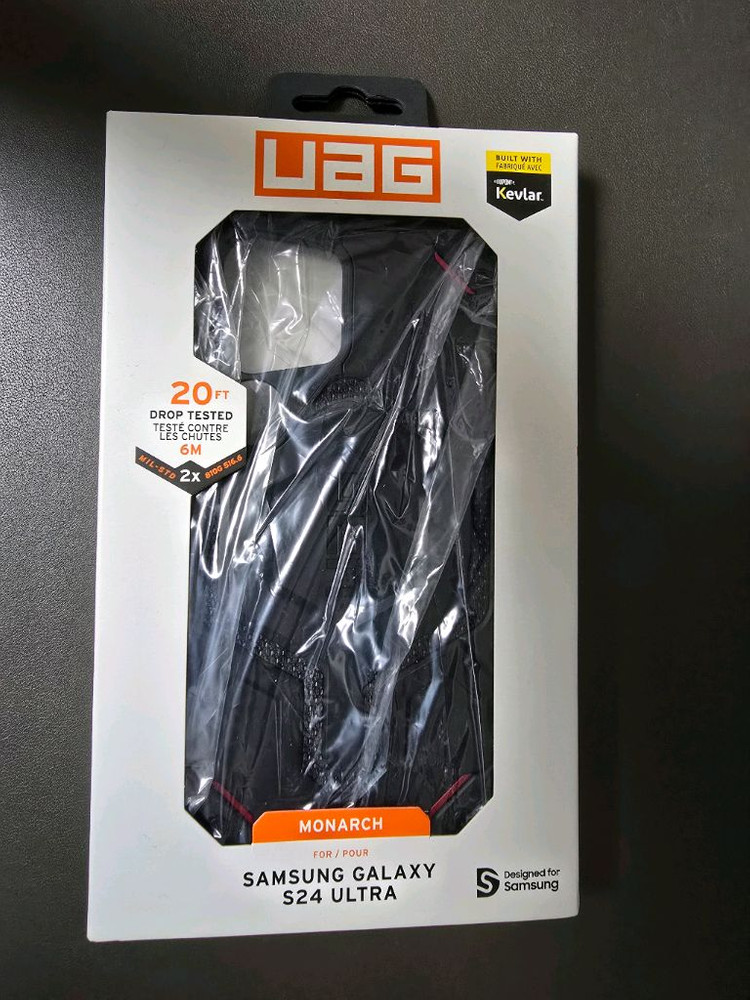 갤럭시 S24 울트라 UAG 모나크 케블라 케이스--2