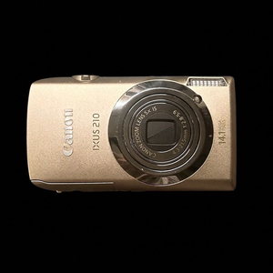 캐논 익서스 IXUS 210 디카 디지털 카메라 골드 풀셋 이미지
