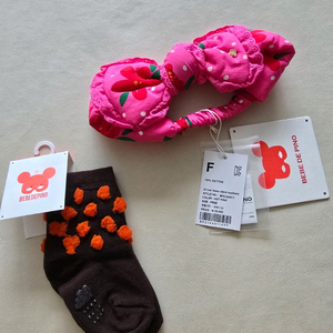 반택포) 베베드피노 플라워 헤어밴드