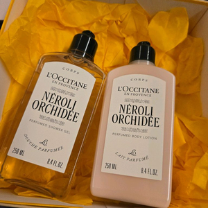 록시땅 네롤리 오키드 샤워젤+바디로션 세트