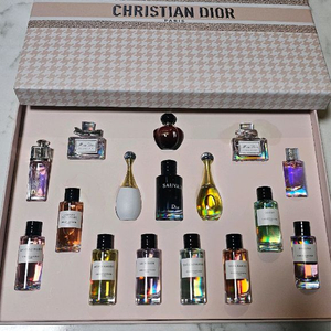 초특가 선물용 한정판 크리스찬 디올 프리미엄 브랜드 미니 여성향수 16종 세트 미개봉 새상품