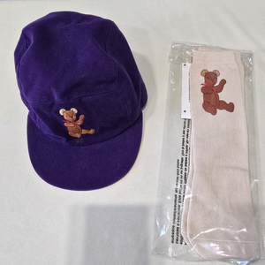 반택포) 베베드피노 테디베어 키즈 모자, 테디베어 니삭스 110