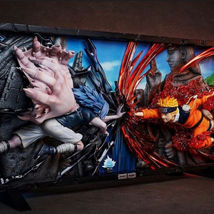 트라이글스 trieagles 나루토 사스케 레진 구매 이미지