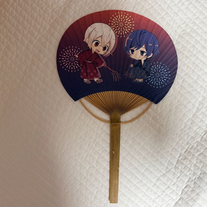 (새상품) 우타이테 소라루 마후마후 콘서트 공식 굿즈 대나무 부채 판매 이미지
