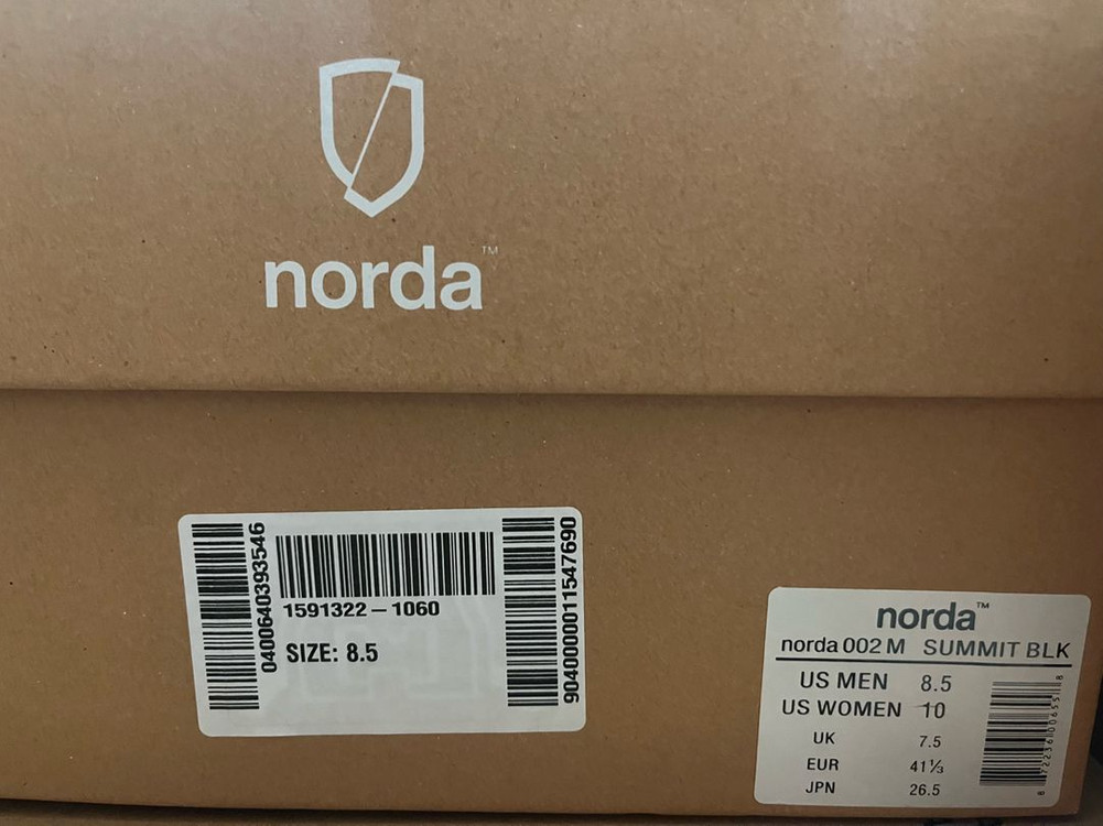 노다 norda / 002 서밋블랙 / 265--5