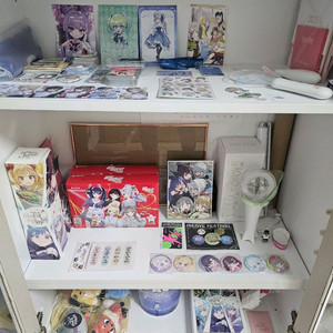 우왁굳 이세계아이돌 이세돌 굿즈 일괄 판매합니다!!!! 이미지